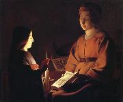 unknow artist The Education of the virgin USA oil painting artist